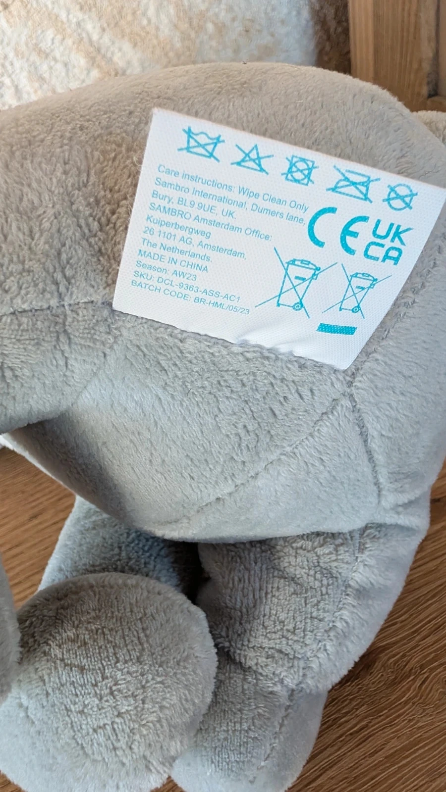 muzikale knuffel Disney Dumbo kerst zingende functie 30 cm – photo 7